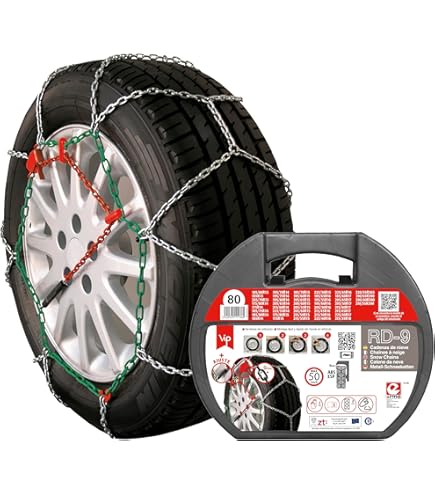 Catene Da Neve Sumex 205/60 R16 - Montaggio Rapido E Automatico Per Auto - Foto 9