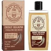 Men's Master Stimulating Shampoo for Men | Enriched with Red Chilli, Caffeine and Hops | Hair Stimulant | Fresh and Masculine
