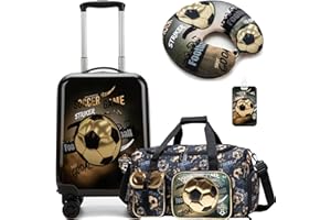 HTgroce Maleta de Viaje Cabina Infantil, Bolsa Fin de Semana y Deporte, Equipaje de Mano para Niños