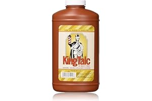 HOLLYWOOD SALON SERVICES King Talc 9oz Talcum Soothing Cooling Scented Powder by King Research by King Research