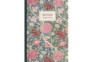 William Morris Cray Pattern Notebook: A5 Lined Notebook