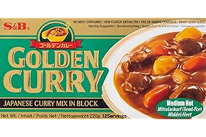 S&B S & B Golden Curry Medium Hot 2 x 110g