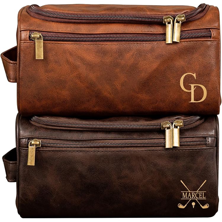Persönliche Ledertasche Für Männer – Wasserdicht, Mit Namensgravur – Geschenk Für Vater, Ehemann, Absolventen