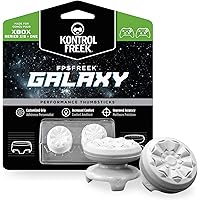 KontrolFreek FPS Freek Galaxy White for Xbox One and Xbox Series X Controller | Performance Thumbsticks | 1 High-Rise, 1…