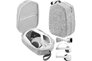 MINGZE Étui Rigide pour Meta 2, Etui de Protection Portable Housse de Voyage pour Casque Accessoires Contre Les Chocs Accidentels, Casque de Jeu VR Elite Version