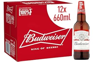 Budweiser Lager Beer, 660ml