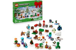 LEGO Minecraft Calendario dell'Avvento 2025 per Bambini e Bambine da 7 Anni