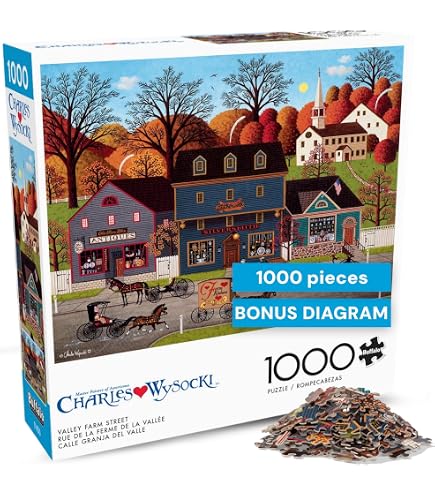 Puzzle Buffalo Games – Charles Wysocki Sunny Side Up 1000 Pezzi, Giochi Creativi Per Adulti E Ragazzi - 2