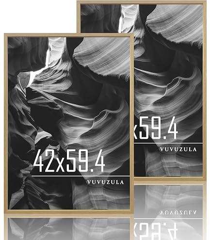Carré Cadre Photo 20 x 20 cm,Lot de 6 Cadre pour Collage Photos Décoration Mural,Cadres en Carton,Livré Avec un Film Plastique Transparent ,Multicolores,Installation Autocollante,Aans Clous Nécessaires