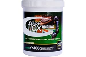 NAF Five Star Superflex 400g – Joint Supplement for Horses – With Glucosamine, MSM, Chondroitin & Antioxidants – Supports Joint Health, Mobility & Flexibility
