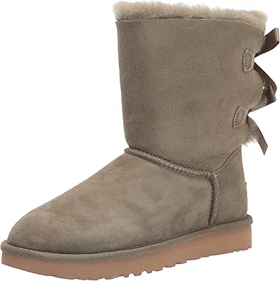 rose gold bailey bow uggs