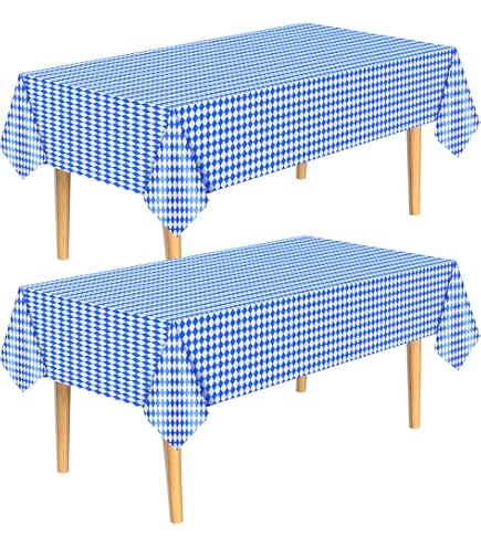 Wasserdichte Tischdecke 137x247cm - Oktoberfest & Biergarten Design | Ölfest & Wetterbeständig