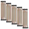 AZDelivery 5 x Jumper Wire Cable 40 pezzi ciascuno 20 cm M2M Maschio a Maschio compatibile con Arduino e Raspberry Pi Breadbo