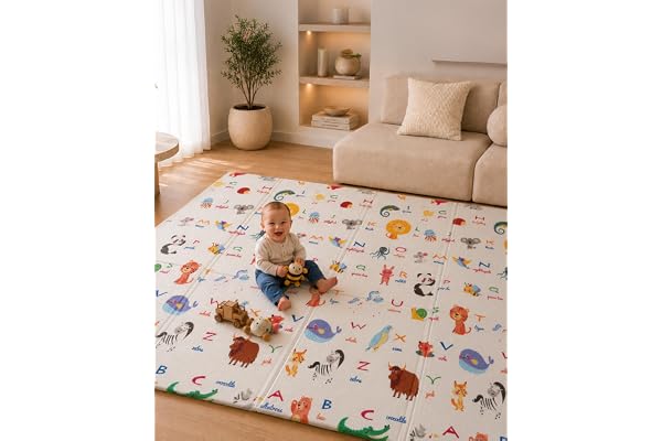 kidoola Reversible Large Baby Play Mat