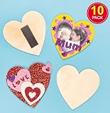 Baker Ross Schrumpffolien-Schlüsselanhänger Zum Bemalen – Bastelset Für Kinder, 6 Stück