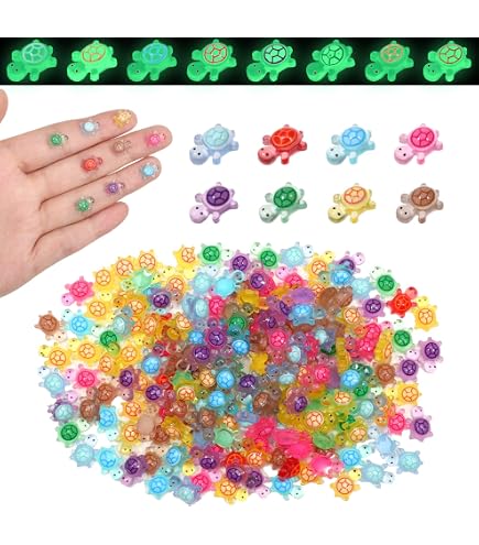 126 Stück Leuchtende Mini-Eidechsen Aus Harz – Glow-in-the-Dark Deko Für Diorama & Feengarten
