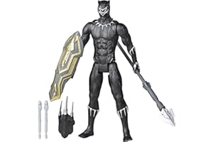 Hasbro E7388 Marvel Avengers Titan Hero Serie Blast Gear Deluxe Black Panther Figur, 30 cm groß, inspiriert von den Marvel Comics, Für Kinder ab 4 Jahren