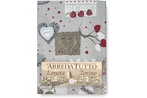 Tex family Telo Arredo COPRITUTTO Gran FOULARD Copriletto COPRIDIVANO Tessuto TIROLESE HOLLY - 2 PIAZZE