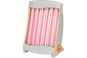 Efbe-Schott abbronzante viso a infrarossi, 150 W, solarium viso per casa con 6 tubi, funzione memoria, 2 occhiali protettivi, made in Germany