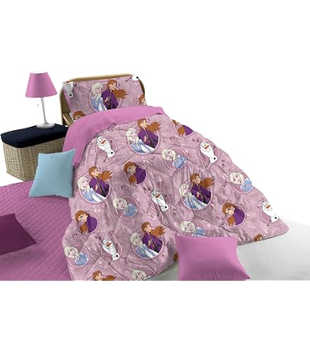 Caleffi Lenzuola Singolo Unica Principesse Cotone 81829, Morbide E Resistenti, Colori Atossici - 4