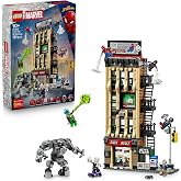 LEGO Marvel &Ouml;r&uuml;mcek Adam Mysterio'ya Karşı: Daily Bugle 76342-10 Yaş ve &Uuml;zeri &Ccedil;ocuklar i&ccedil;in 7 Minifig&uuml;r ile Kaptan Amerika'nı