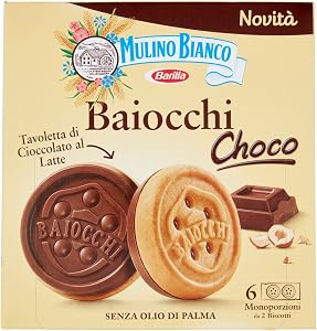 Mulino Bianco Biscotti Baiocchi Choco 144 gr