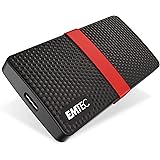 Emtec SSD 3.1 Gen1 x200 256 GB bärbar svart