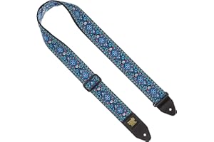 Ernie Ball Indigo Orchid Jacquard Guitar Strap