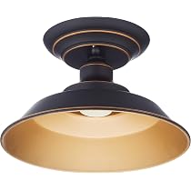Westinghouse Pendelleuchte Iron Hill – Vintage Industrielook, Geölte Bronze