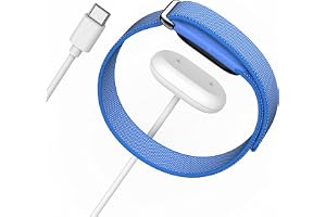 USB-C-Laddkabel för Fitbit Air, Utan Resetknapp | Ingen återställningsknapp, Snabbladdningskabel för Ersättning av Laddningskabel Till Fitbit Air, 1 m (3,3 ft), Utan Adapter