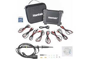 Hantek 1008B - Osciloscopio de diagnóstico automotriz (8 canales, tarjeta DAQ), generador programable de 8 canales