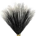 KALYLOC 8Pcs 3FT Colorful Faux Pampas Grass for Boho Decor, Non-Shedding Fluffy Artificial Bulrush, Tall Reed Fluffy Stems Vase Filler Living Room Wedding Decoration