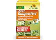 Neudorff Xentari RaupenFrei, bekämpft biologisch Buchsbaumzünsler und andere Schadraupen. Wirksames Spritzmittel zum Schutz v