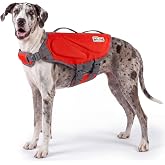 Outward Hound Dawson k&ouml;pek y&uuml;zme yeleği, beden XL, kırmızı