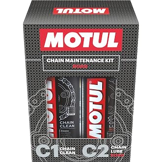 Motul Chain Lube & Chain Cleaner Combo for Bikes – C2 L...