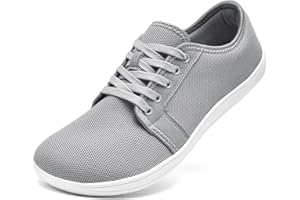 Gugifcto Barefoot Zapatillas Minimalistas Punto Zapatos Descalzos Casuales para Hombre Mujer