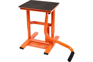 ‎HI-Q TOOLS Hi-Q Tools Montageständer, Motorrad Ständer, Motorradheber, 25-34cm, Stahl, Orange