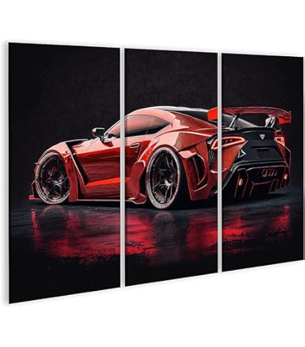 Islandburner Tableau Sur Toile Paon 17A Cadre Affiche Poster Murale