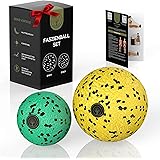 M.S.Lemberg® Faszienball klein Set - Massageball zur gezielten Selbst- Massage von Faszien, Muskeln, Verspannungen, Triggerpu