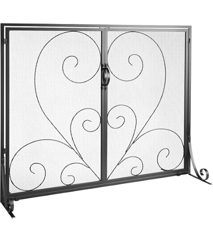 Parascintille Camino 4 Ante LoviStore 95x50cm - Ferro Battuto Made In Italy - Foto 1