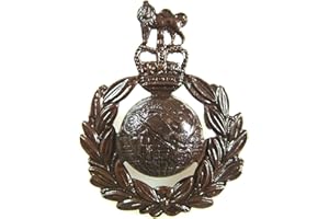 ZKMAGIC Royal Marines Commando Bronzed Version Unworn Cap Badge