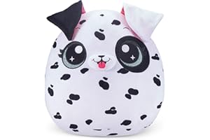 RAINBOCORNS Coco Surprise Coco Squishies Bingo Dalmatyńczyk, ultramiękkie pluszaki, 30 cm, śliczne wypchane zwierzę, pluszowa zabawka (Dalmatyńczyk)