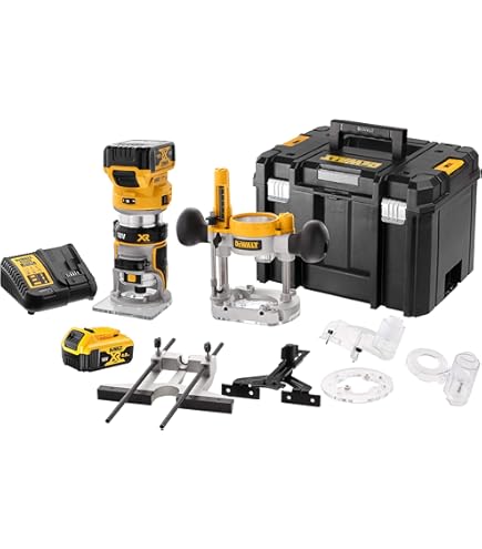 DEWALT DCW 604 P2 Accu-combifrees, 18 V, 55 mm 2 x accu 5,0 Ah oplader TSTAK