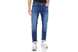 JACK & JONES Male Slim/Straight Fit Jeans Tim Original AGI 005