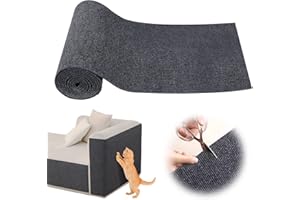 ELECTRI-HQ Griffoir Chat Canapé,Protection canape Chat Tapis (Gris foncé, L)