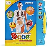 Boxiki kids Das Buch über den menschlichen Körper; Lernen Sie die verschiedenen Körperteile in diesem Aktivitätenbuch kennen.