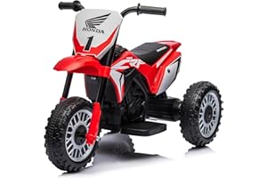 TURBO CHALLENGE - Honda - Portador Eléctrico - 119186 - Moto - Rojo - Listo para Rodar - Máximo 25 kg - Plástico - Baterías Recargables - De 18 a 36 Meses en adelante