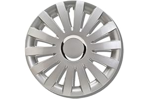 ‎ALBRECHT AUTO-ZUBEHÖR Albrecht 16 Zoll Radkappen silber für Stahlfelgen - Sail Radzierblenden aus hochwertigem Kunststoff - Langlebige Radblenden in originaler Albrecht Verpackung - Made in EU