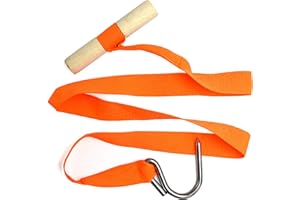 K&S Wildkameras Wildbergehilfe Jagd Orange Bergegurt Bergeghilfe con acero inoxidable ganchos 3-proporcionalmente