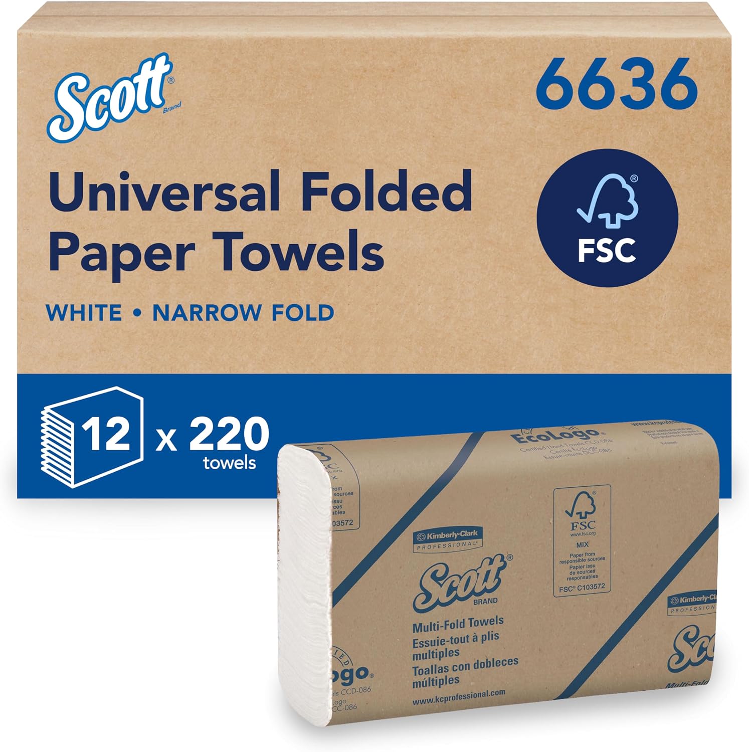 Avis d'Expert & Test Approfondi : Scott Essential Narrow Fold Paper Towels 6636 (Sélection)